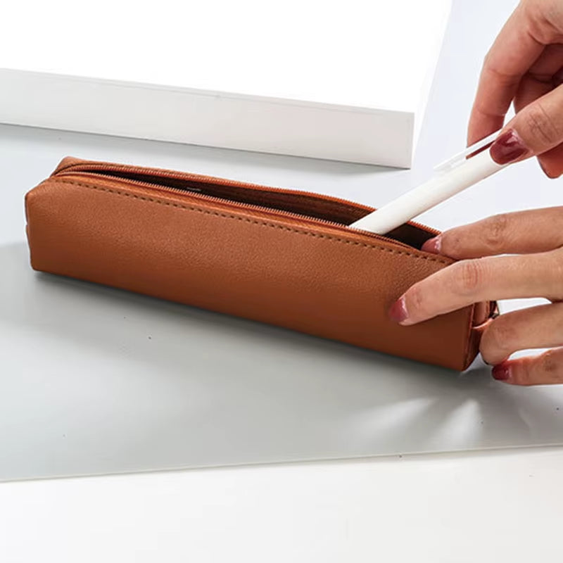 1Pcs Women'S Makeup Bag Fashion Makeup Bag Women Cosmetic Bag Solid Color Makeup Bag Pouch Toiletry Bag Women'S Makeup Bag