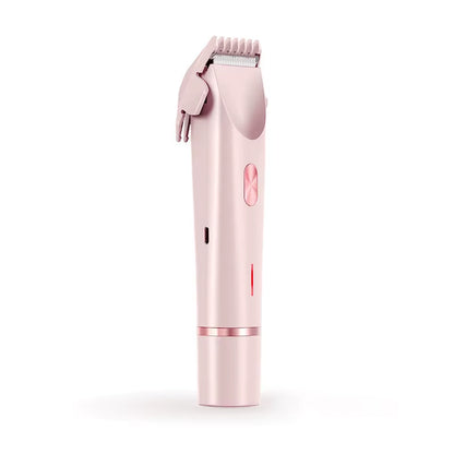 Rechargeable Wireless Electric Hair Clipper, 2-In-1 Dual Blade, Women'S Bikini Trimmer, Underarm Arm, Private Area, Pubic Hair, Leg IPX7 Waterproof Electric Shaver, Painless Hair Removal Device